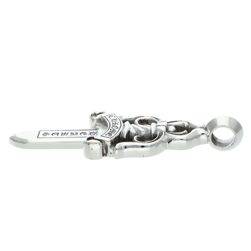 Chrome Hearts Large Dagger Silver Necklace