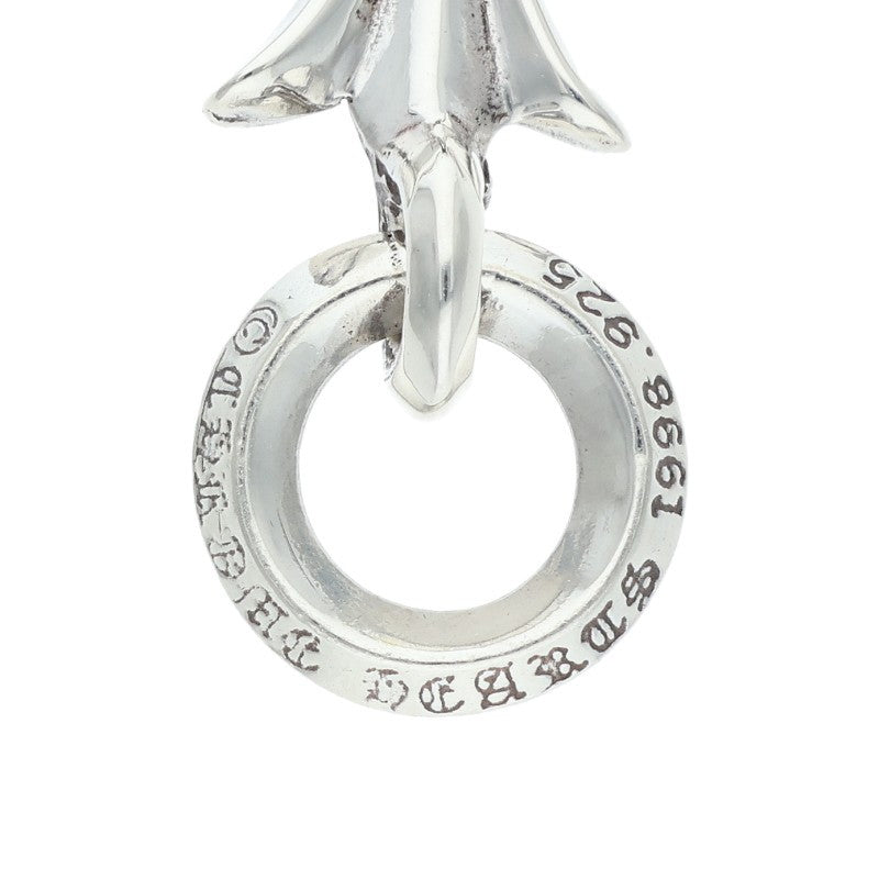 Chrome Hearts Tiny CH Cross 925 Silver Charm Necklace