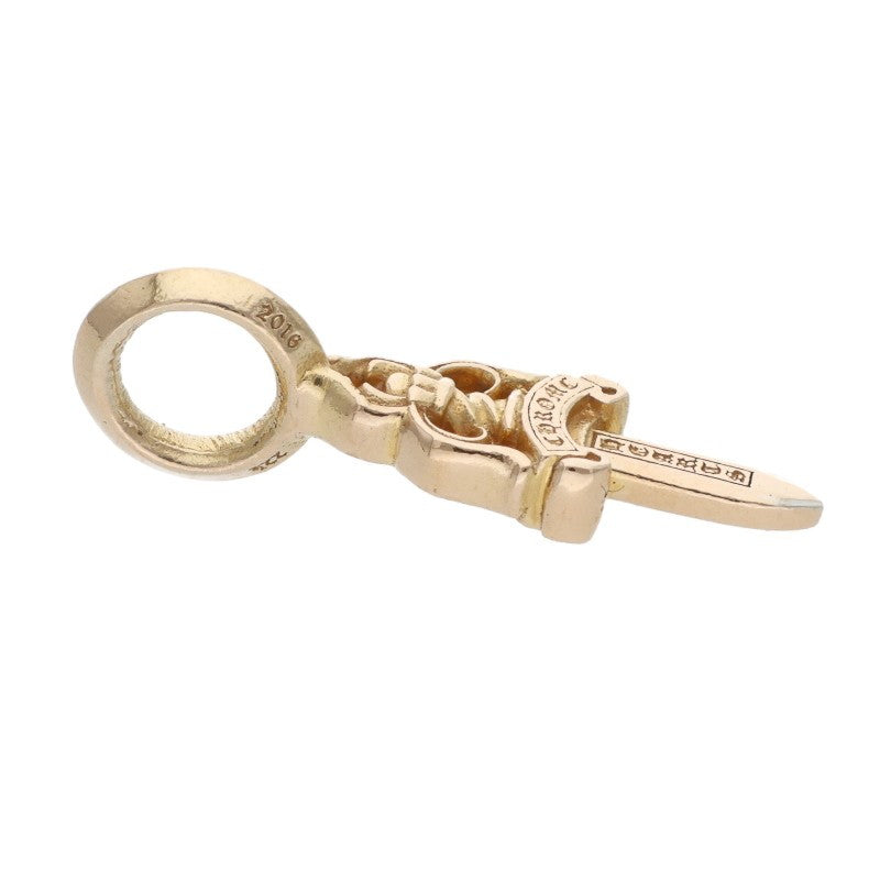 Chrome Hearts 22K STACK DAGGER V2 Charm Necklace Top