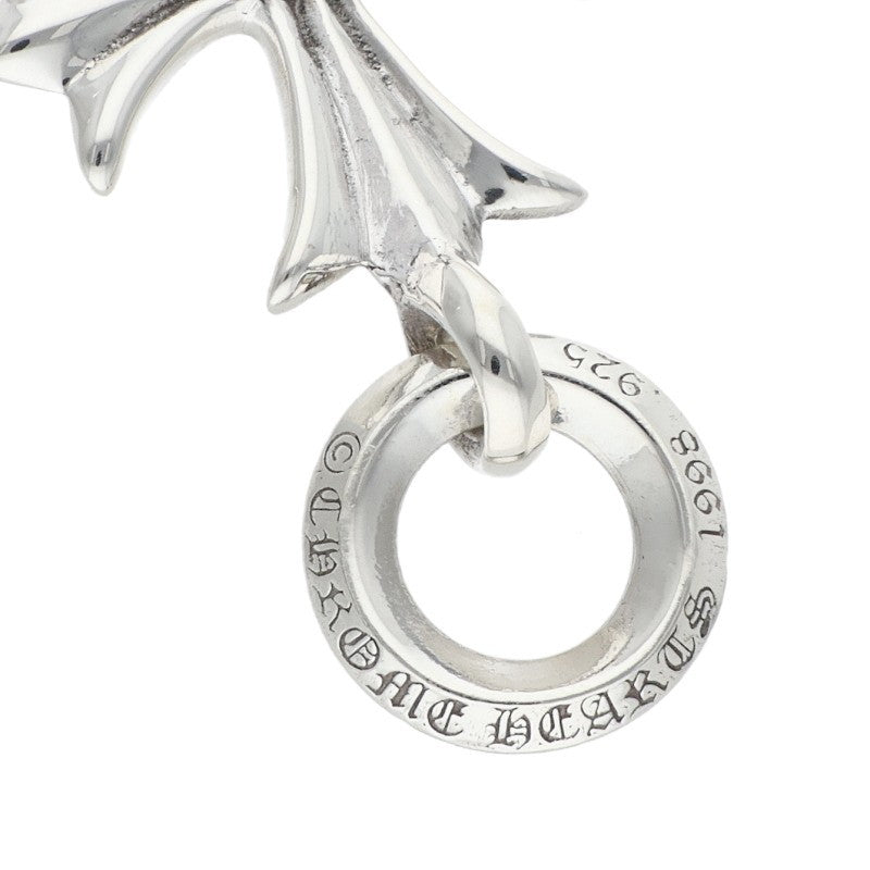 Chrome Hearts Tiny CH Cross Silver Charm