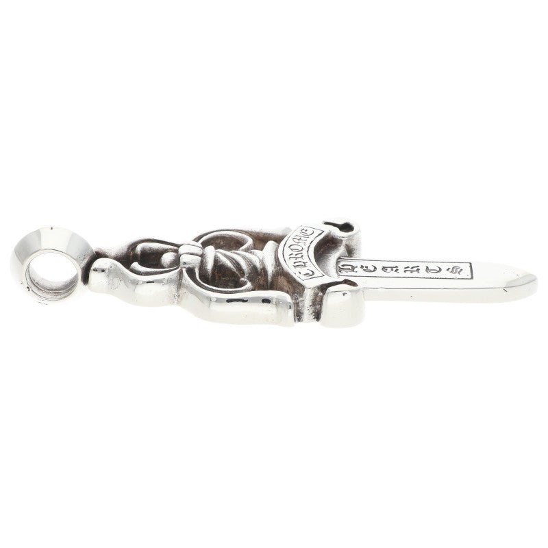 Chrome Hearts LARGE DAGGER Silver Necklace Top