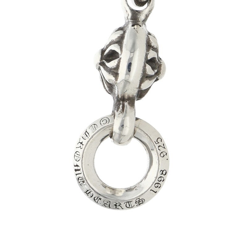 Chrome Hearts Tiny CH Cross Silver Charm