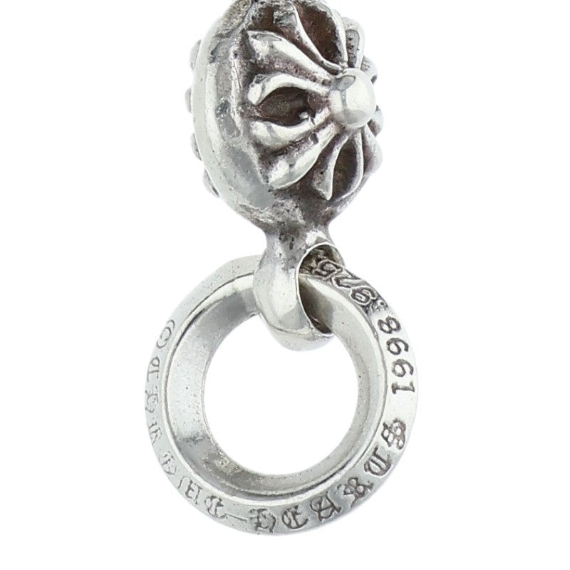 Chrome Hearts Tiny CH Cross Silver Charm
