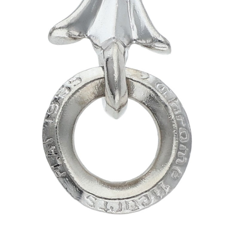 Chrome Hearts PLAT TINY CH CROSS 1DIA Platinum Pendant