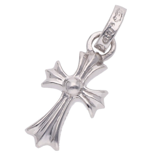Chrome Hearts 18KWG Babyfat PAVE Pink Sapphire Necklace