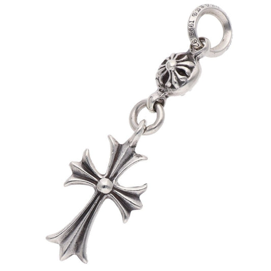 Chrome Hearts Tiny CH Cross Silver Charm