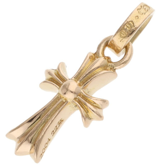 Chrome Hearts 22K Cross Babyfat Gold Charm