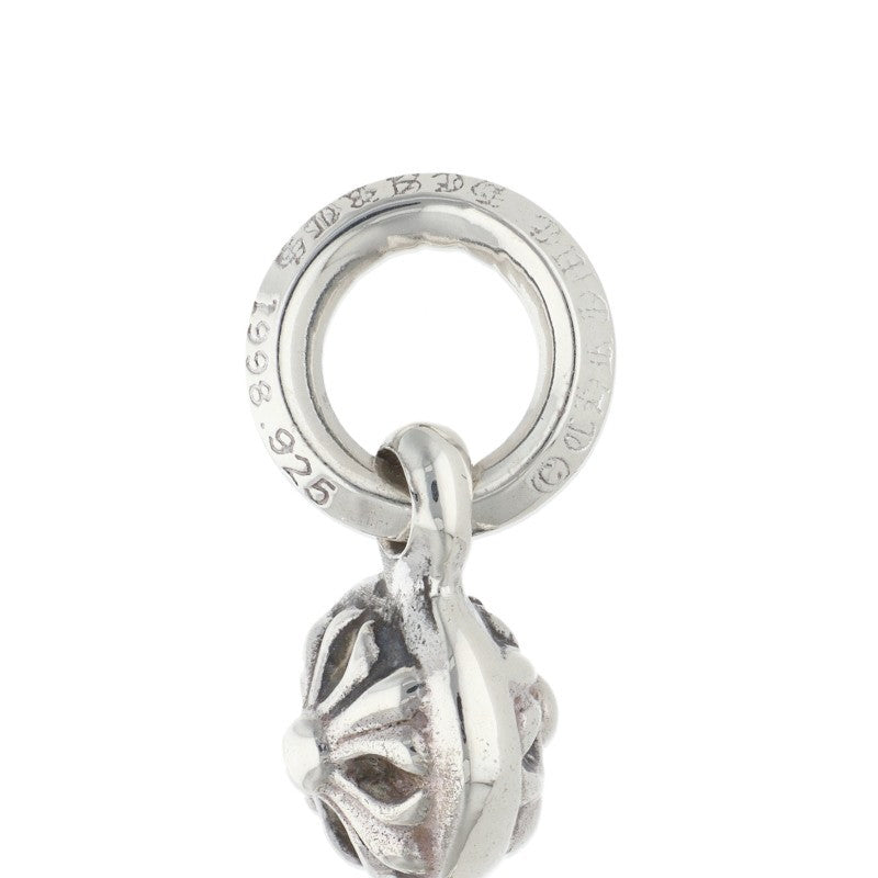 Chrome Hearts Tiny CH Cross Silver Charm
