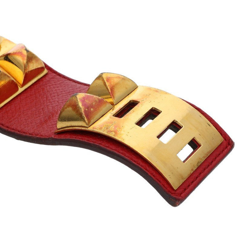 HERMES Collier de Chien T-Stamp Leather Size ONE SIZE