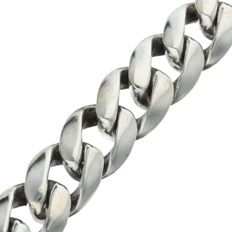 Chrome Hearts ID Dagger Heart Link Bracelet Size 13LINK