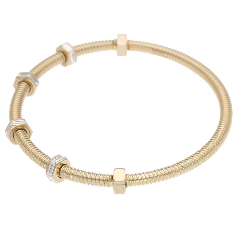 Cartier ECROU DE K18YG Baguette Diamond Size ONE SIZE