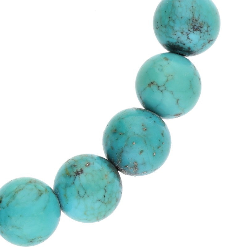 Chrome Hearts 8mm Turquoise Bead Bracelet