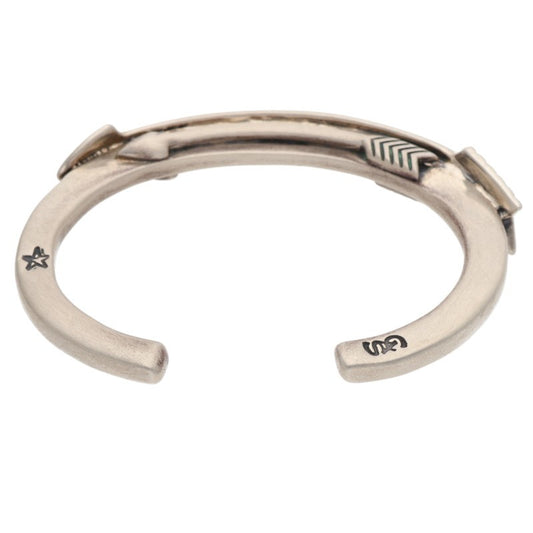 CODY SANDERSON 3 Amigos Arrow Silver Bangle Size ONE SIZE