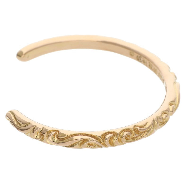 Chrome Hearts 22K Gold Scroll Band Bangle