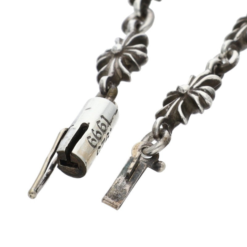 Chrome Hearts TNY E CH PLS Silver Bracelet Size 13LINK