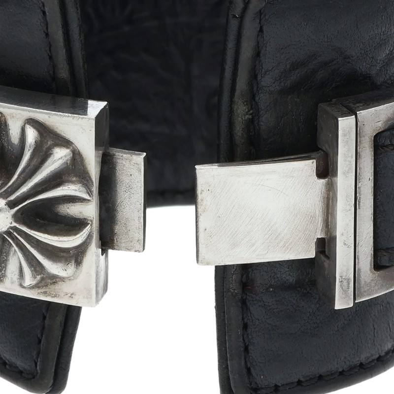 Chrome Hearts Wide Harness Clasp Leather Size ONE SIZE