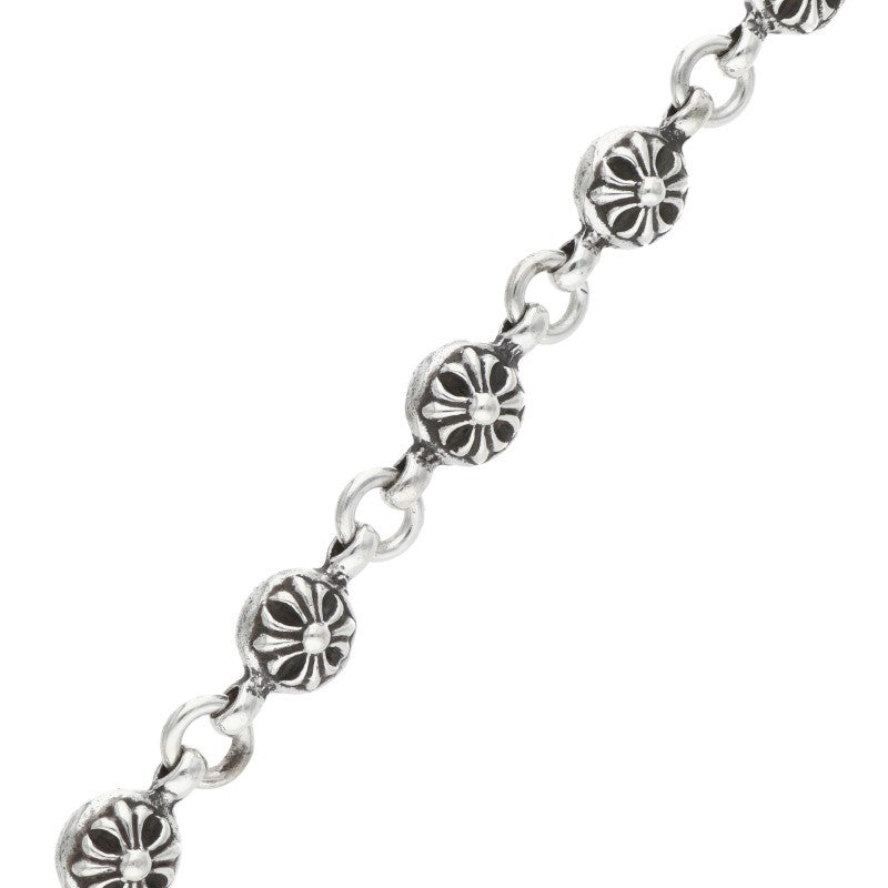 Chrome Hearts #1 Cross Ball Silver Bracelet Size ONE SIZE