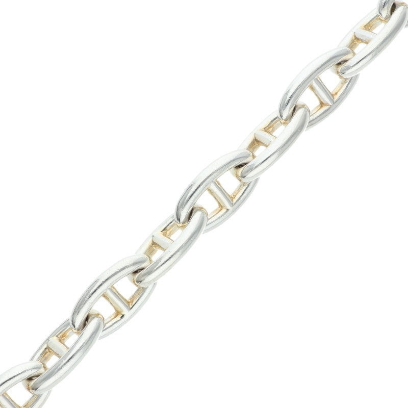 HERMES Chaine d'Ancre GM Silver Bracelet 925 Size 13LINK