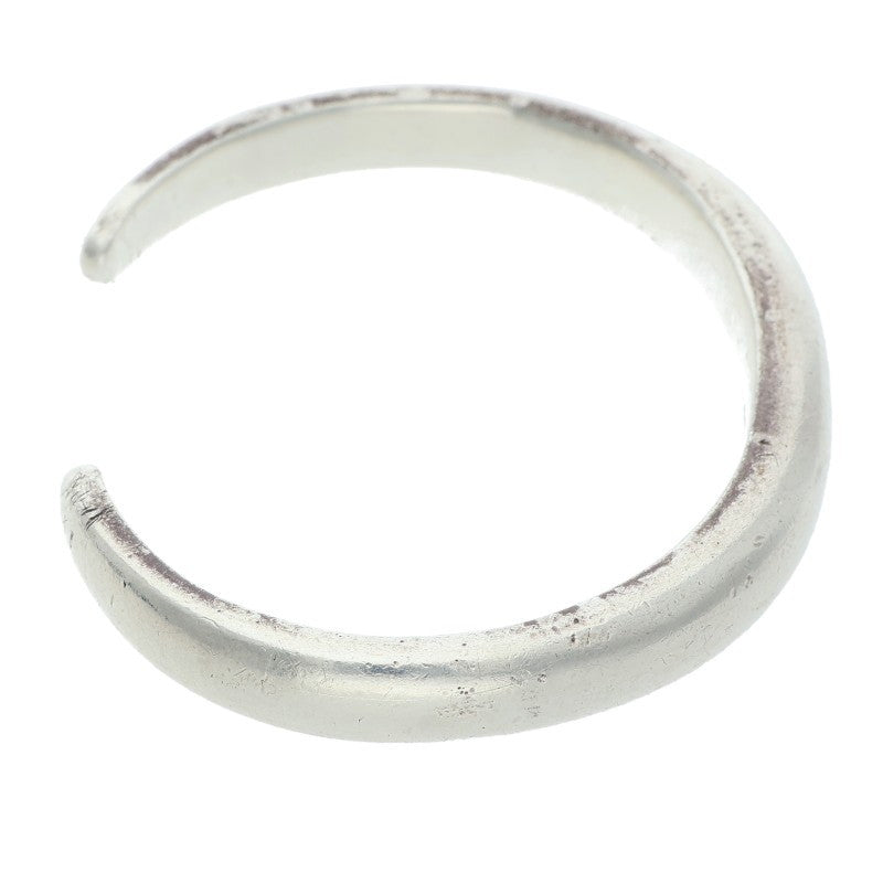 REDMAN Half Round Silver Bangle Size ONE SIZE