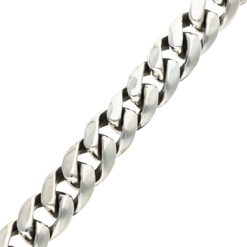 Chrome Hearts Dagger ID Classic Link Bracelet Size Silver