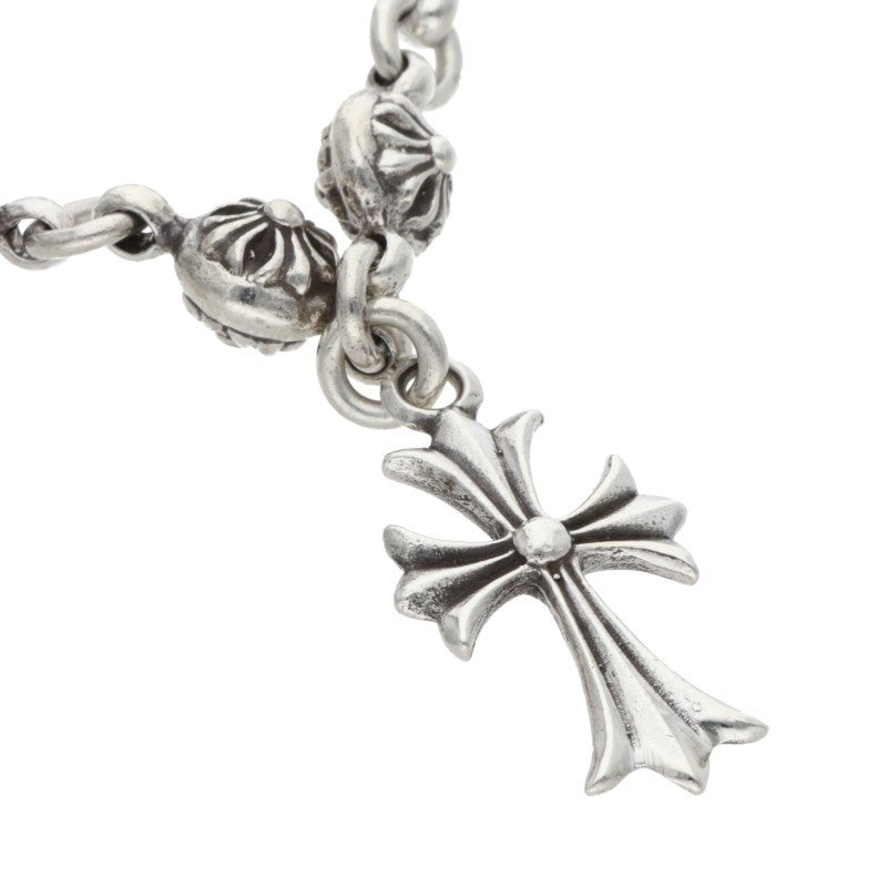 Chrome Hearts #1 Cross Ball Silver Bracelet Size ONE SIZE