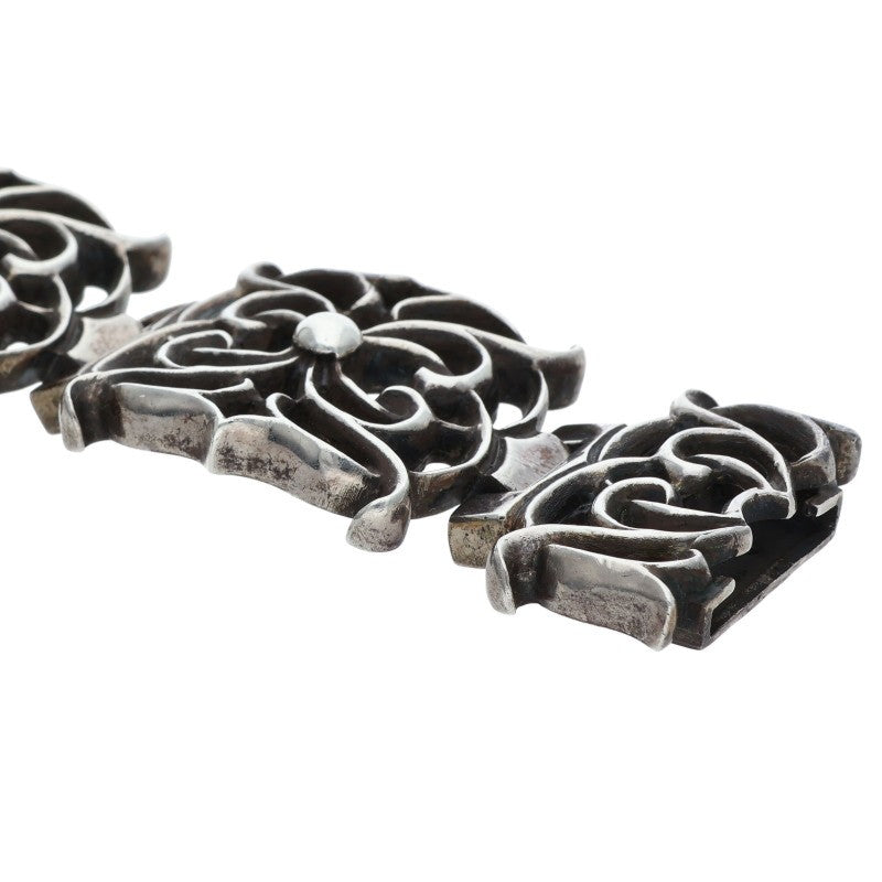 Chrome Hearts WIDE SPIDER LINK 925 Silver