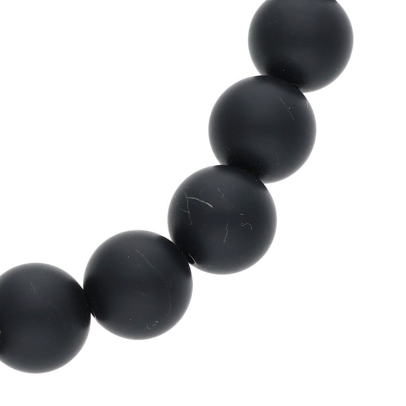 Chrome Hearts 8mm Black Bead Bracelet Size ONE SIZE
