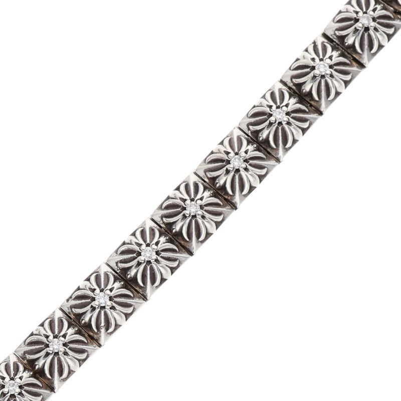 Chrome Hearts Pyramid Plus Link Pave Diamond Size ONE SIZE