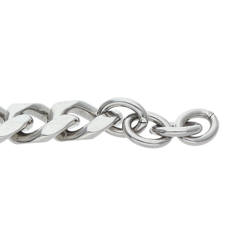 DIESEL Curb D Steel Cuban Chain Bracelet Size ONE SIZE