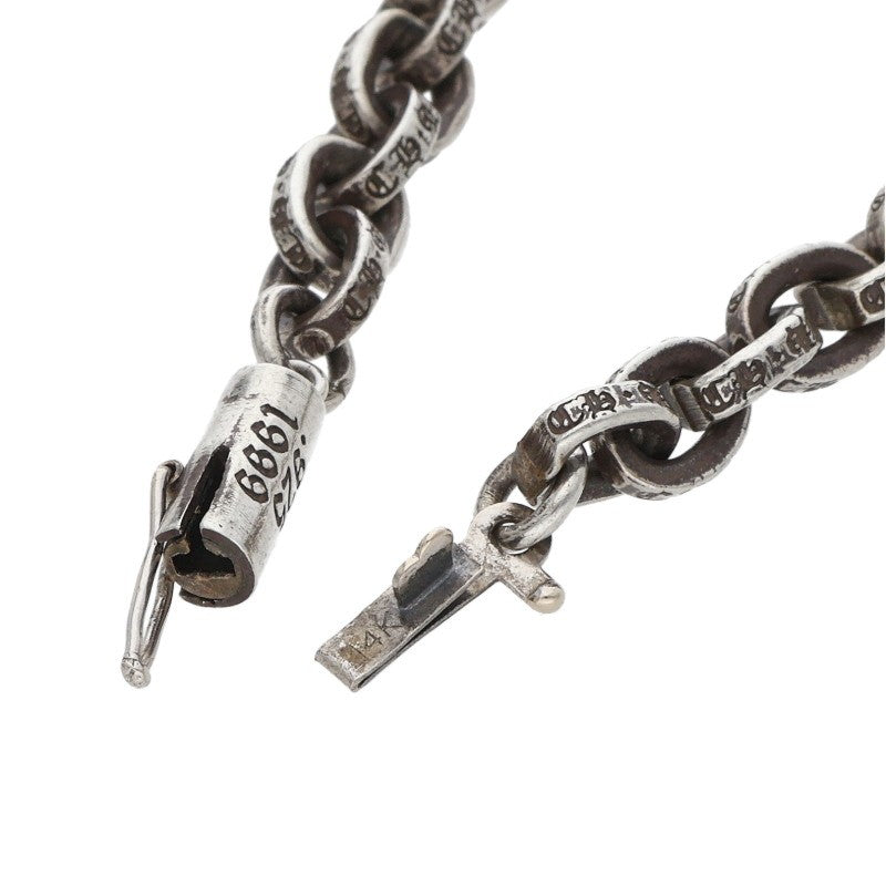 Chrome Hearts PAPER CHAIN Silver Bracelet Size ONE SIZE