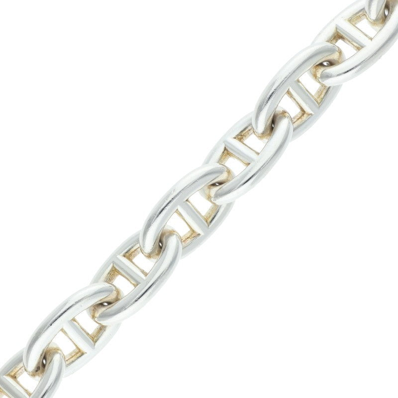 HERMES Chaine d'Ancre TGM Sterling Silver Size ONE SIZE