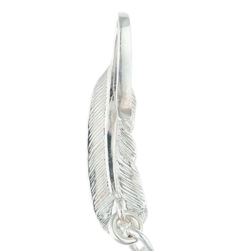 FIRST ARROWs Silver Feather & Wheel Chain Size ONE SIZE