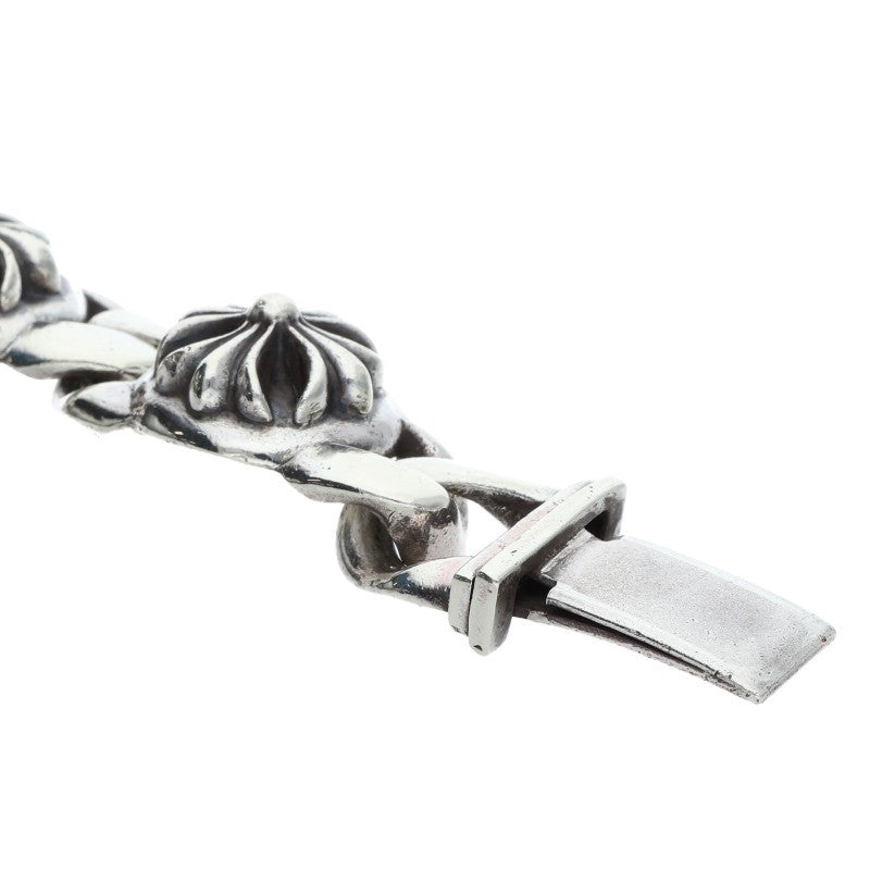 Chrome Hearts Cross Link Old Silver Bracelet Size ONE SIZE