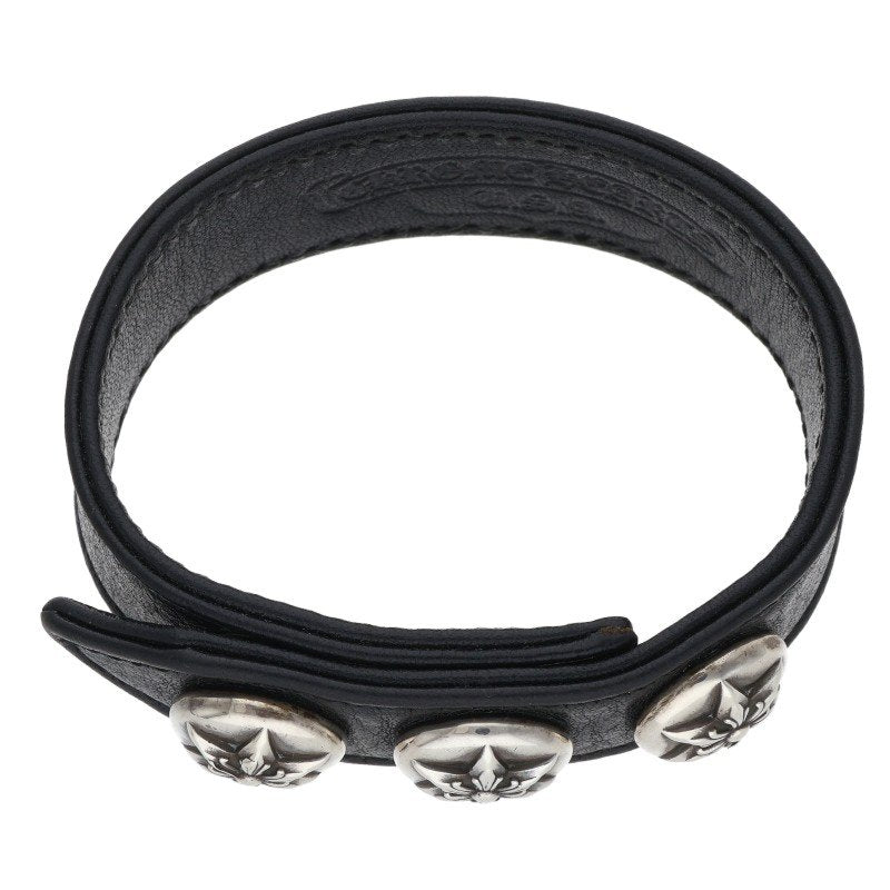 Chrome Hearts Star 3 Button 2 Snap Leather Size ONE SIZE