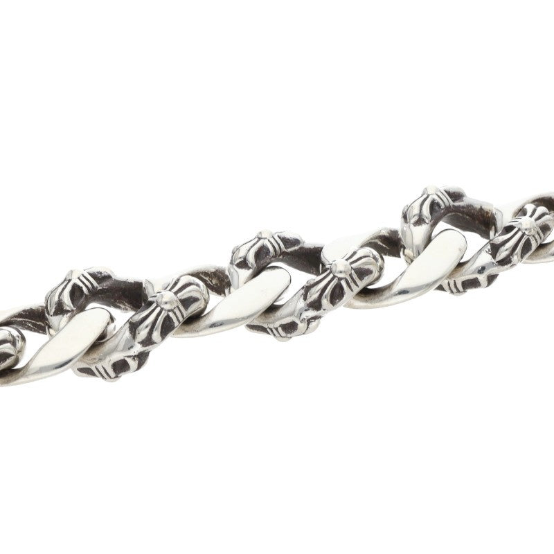 Chrome Hearts ID Dagger Fancy Link Bracelet Size ONE Silver