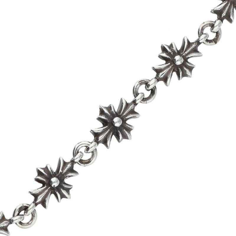 Chrome Hearts Tiny ECH Plus Silver Bracelet Size 10LINK