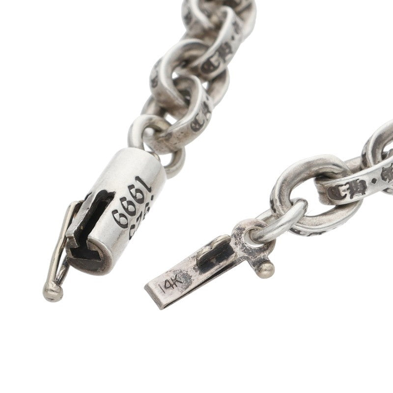 Chrome Hearts PAPER CHAIN Silver Bracelet Size ONE SIZE