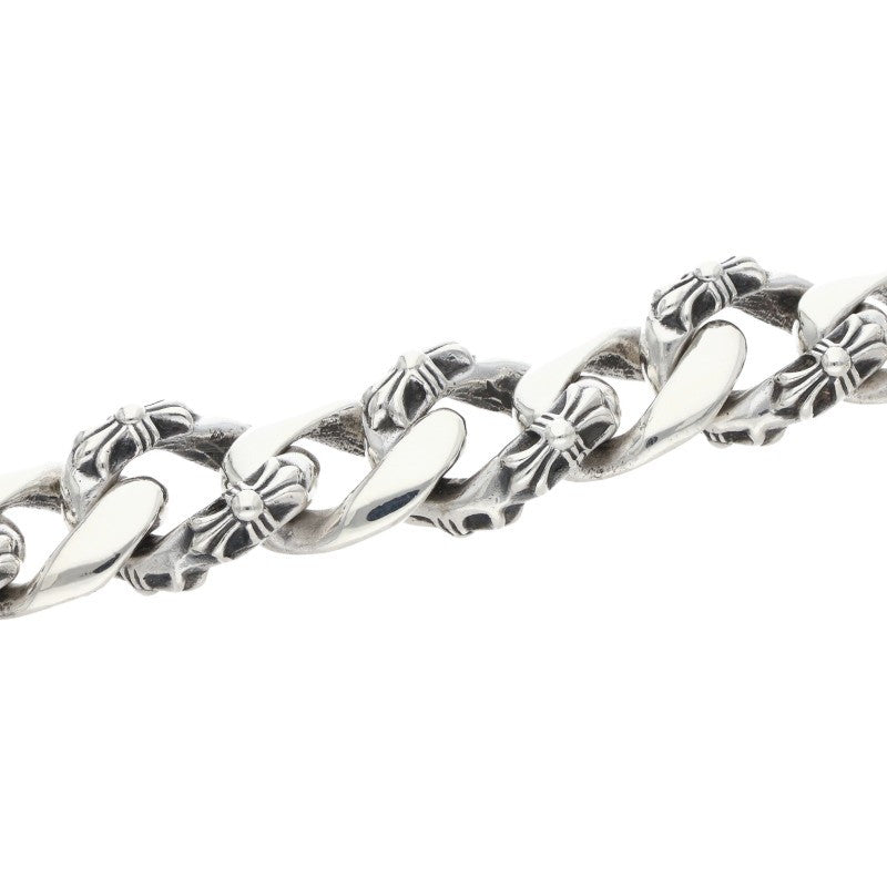 Chrome Hearts Fancy Large Box ID Bracelet 925 Size 13LINK