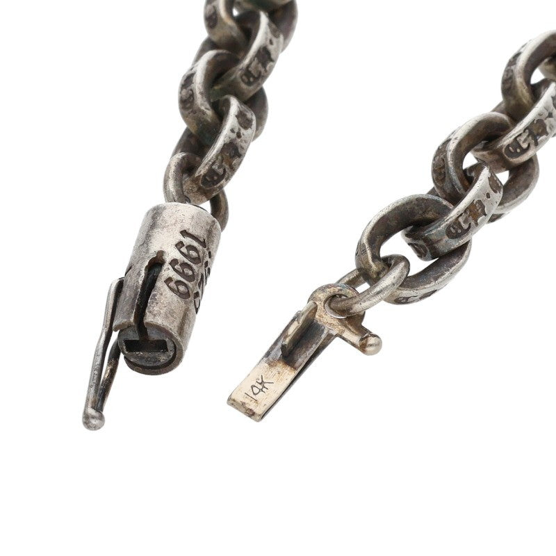 Chrome Hearts PAPER CHAIN Silver Bracelet Size ONE SIZE