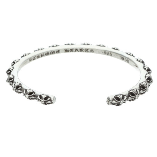 Chrome Hearts BANGLE CROSS Band Silver Size ONE SIZE