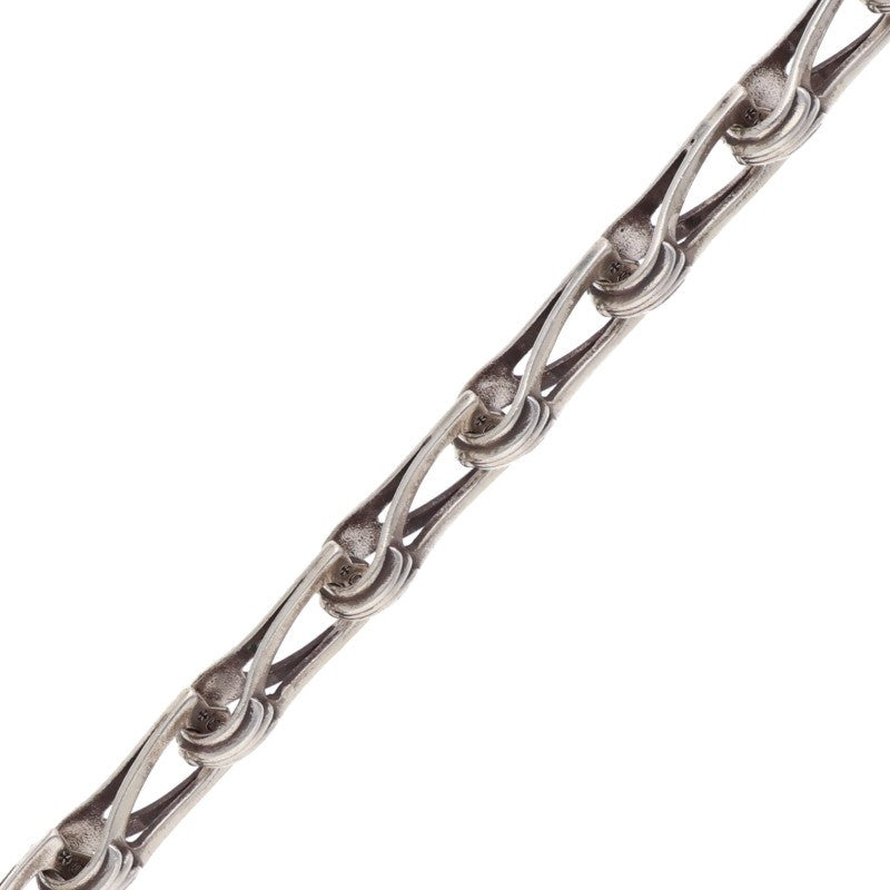 Chrome Hearts Window Chain 925 Silver Bracelet Size 13LINK