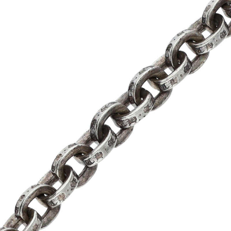 Chrome Hearts Paper Chain 925 Silver Bracelet Size 7INCH