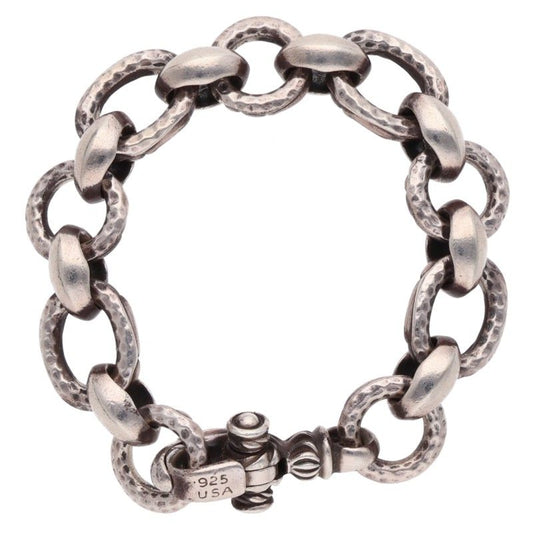 LEONARD KAMHOUT 925 Silver Crane Bracelet
