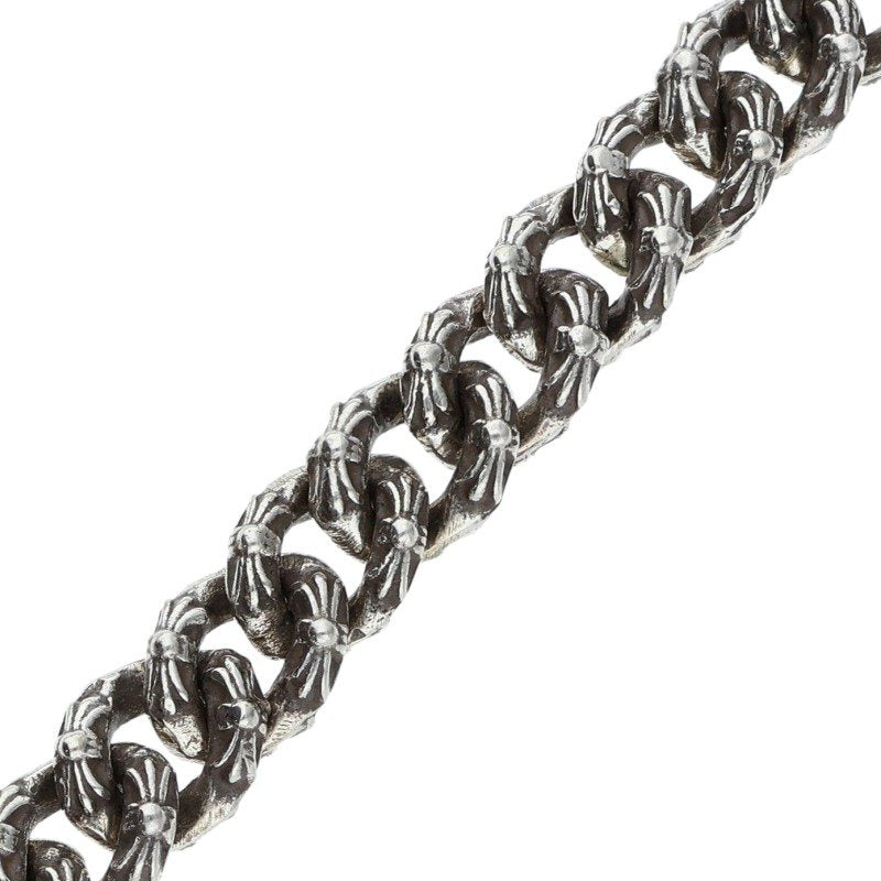 Chrome Hearts XTRA FNCY MINI Silver Bracelet Size 7INCH