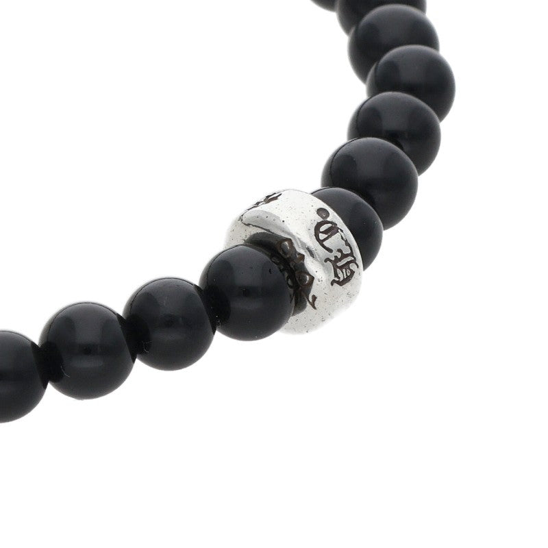 Chrome Hearts 4mm Onyx Bead Bracelet
