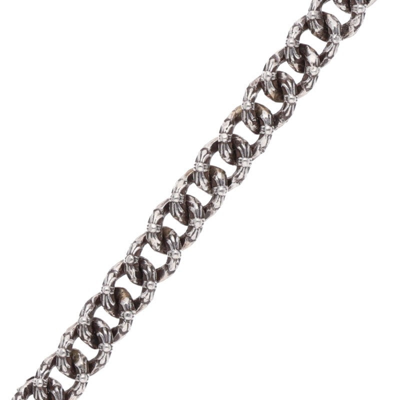 Chrome Hearts XTRA FNCY MINI Silver Bracelet Size 7INCH