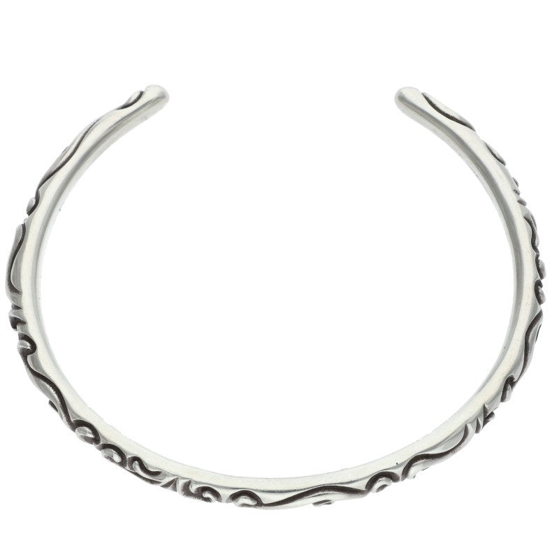 Chrome Hearts BANGLE SCROLL Belt Silver Size L