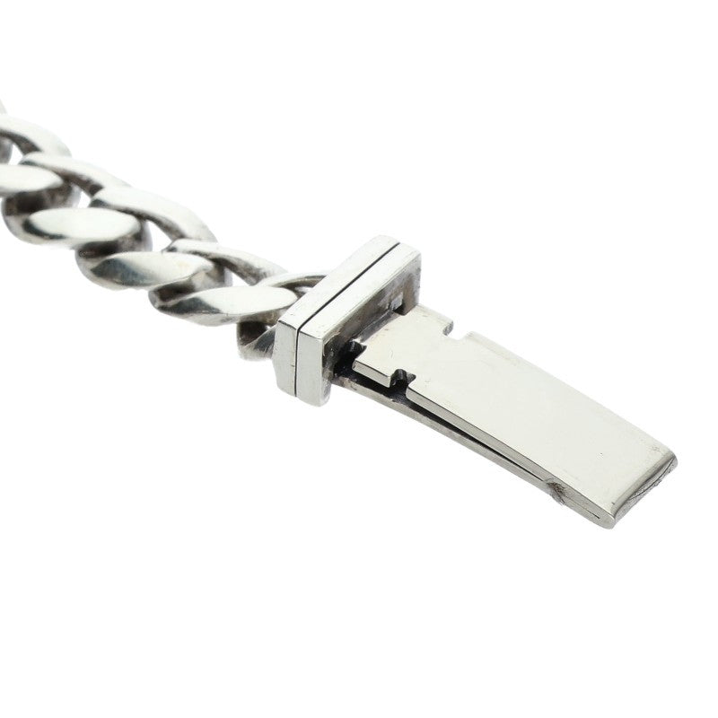 Chrome Hearts ID MINI CHX DIA Silver Bracelet Size 25LINK