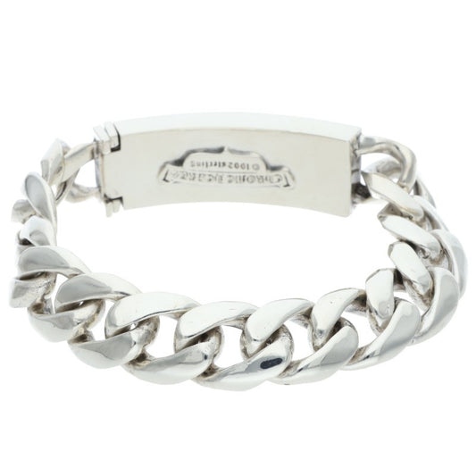 Chrome Hearts ID 3CHX Old Silver Bracelet Size 13LINK