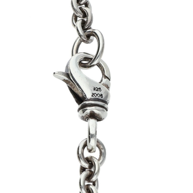 Chrome Hearts Tiny CH Cross Chain Silver Bracelet